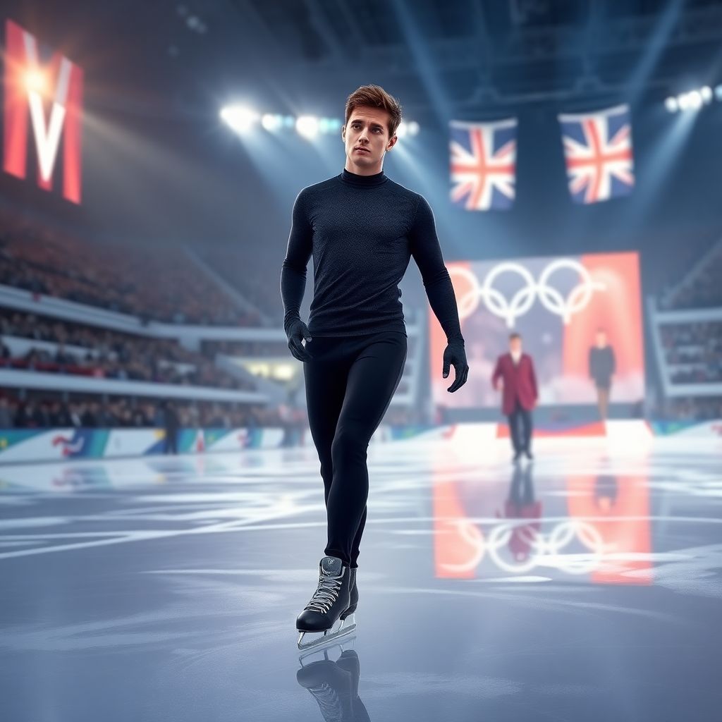 Сын Евгении Шишковой и Вадима Наумова Максим выходит на лед Олимпиады 2026