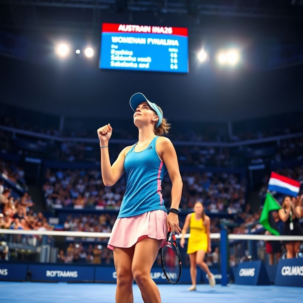 Australian open‑2026: Елена Рыбакина берет реванш у Арины Соболенко