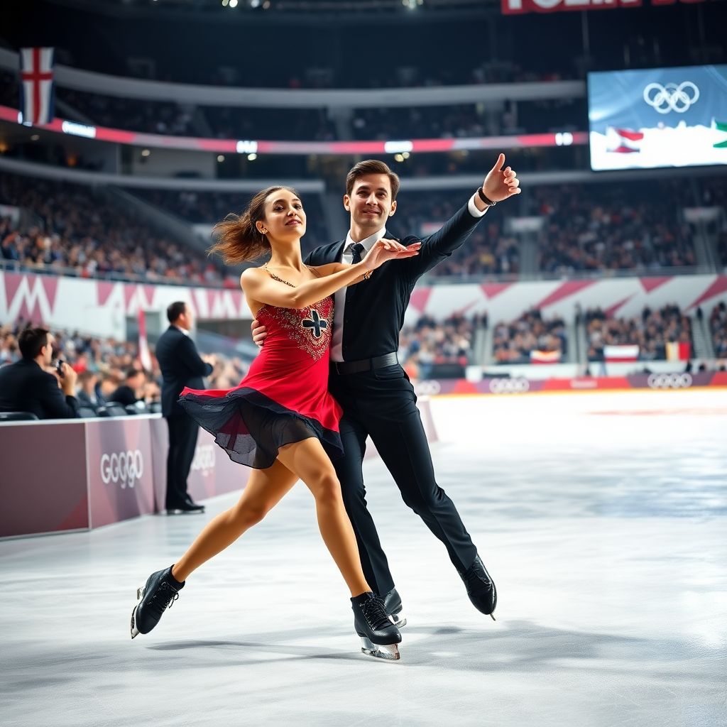 Дочь Этери Тутберидзе Диана Дэвис и Глеб Смолкин: старт за Грузию в Милане